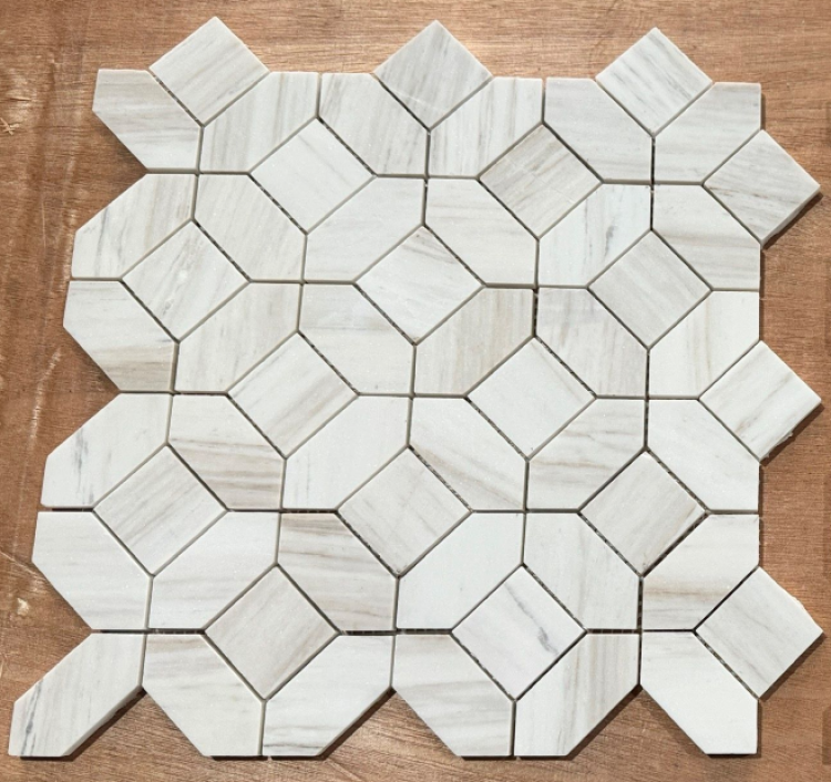 Eclipse Wooden White Honed 13 x 13